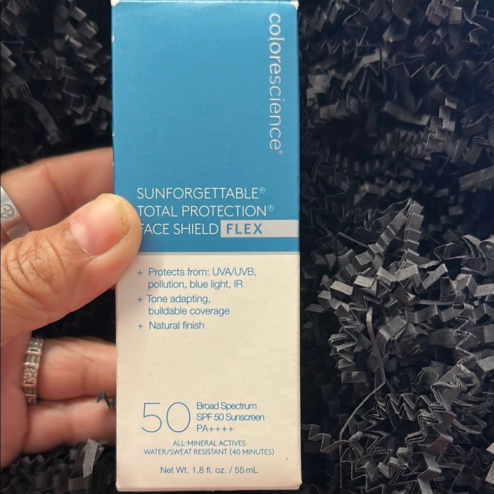 Sunforgettable Face Shield Flex SPF 50 - Blue